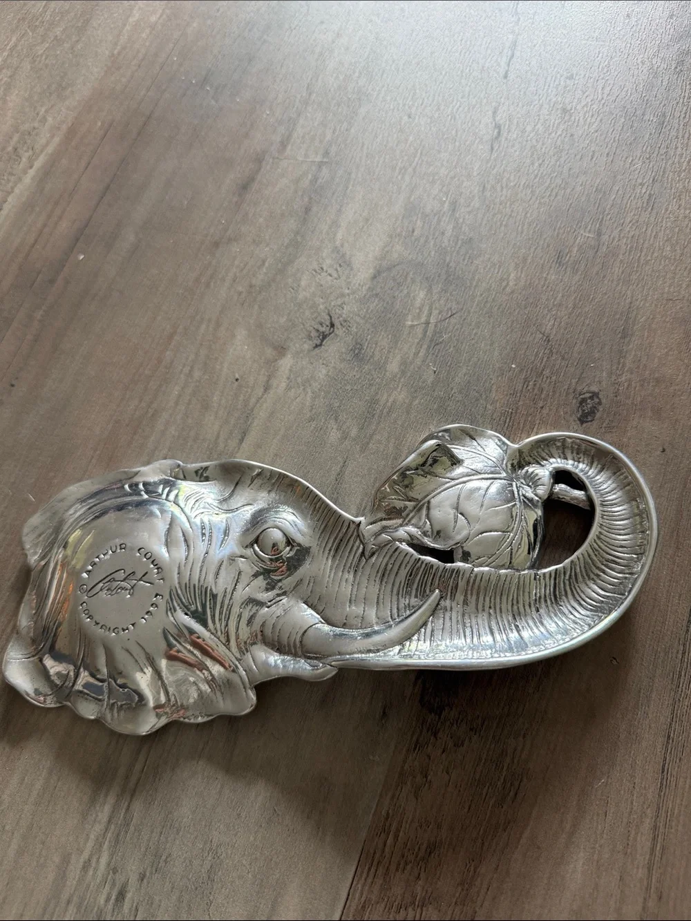 Arthur Court  Elephant Spoon Rest